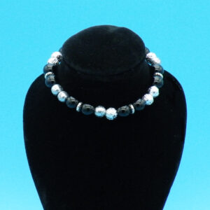 #38 Black Obsidian and Lava Rock