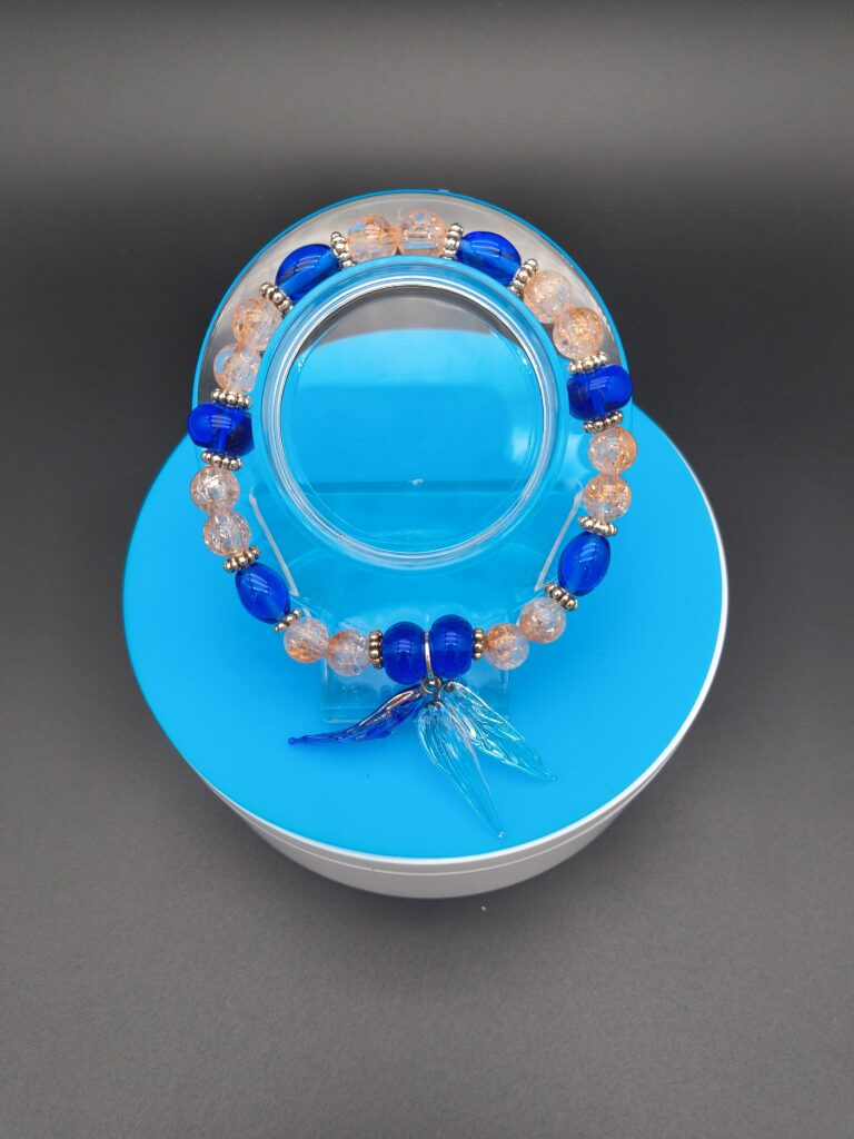 42-blue-and-clear-bracelet-with-feather-charms